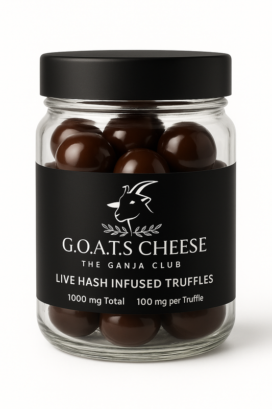 Live Hash Infused truffles